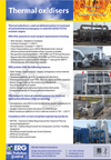 Thermal Oxidisers brochure